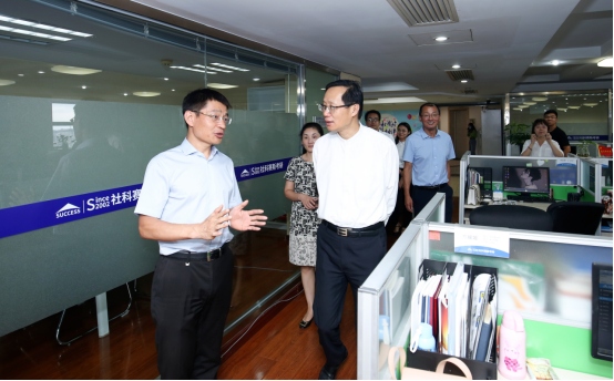 上海交通大學高級金融學院副院長潘杰一行蒞臨社科賽斯暨中國MBA教育網(wǎng)