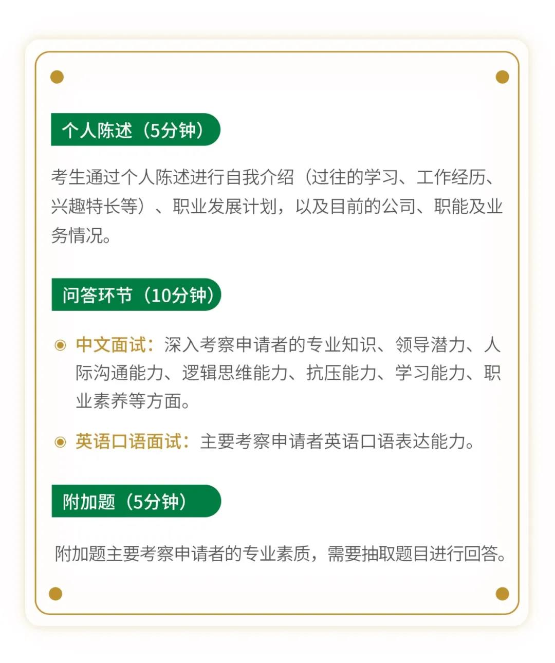 面試內容